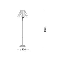 Ideal Lux Firenze lampada da terra classica