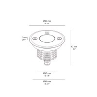 Luce & Light Bright 2.4 faretto incasso tondo