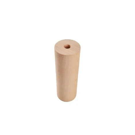 Portalampada Cilindrico Tondo E27 in Legno