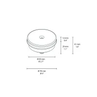Luce & Light Bright 4.7 incasso tondo radiale