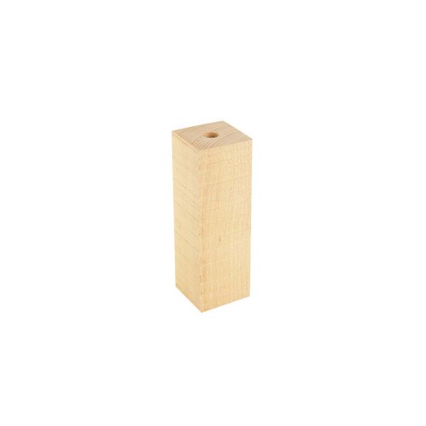 Rectangular E27 Lampholder Wood