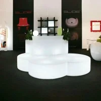 Slide Moon luminous pouf