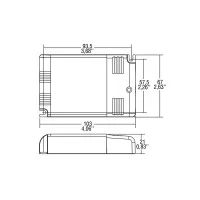 TCI Alimentatore Jolly HC 39W 1.05A 1-10V PUSH dimmerabile