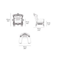 Slide poltroncina Little Queen of Love