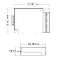 Power Amplifier 12-24V RGB for LED Strips Power Amplifier 12-24V RGB for LED Strips