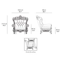Slide Queen of Love armchair