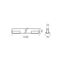 Simes Linea Continua glass 24V Recessed LED IP67
