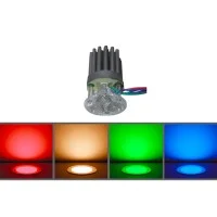 QLT recessed LED MR16 RGB 11W 50mm