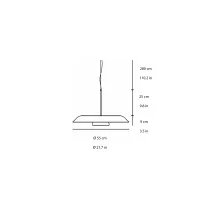 Oluce Iride lampada a sospensione led