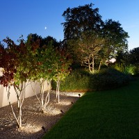 BEGA 3 Proiettori da Giardino LED 230V 14W 3000K Esterno IP65