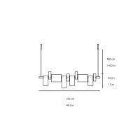 Oluce Dancing Queen lampada a sospensione led