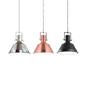 Ideal Lux Fisherman suspension lamp in metal