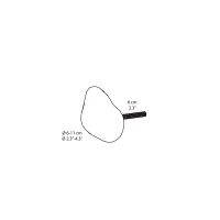 Minotti Meteore clothes hanger set 5pcs