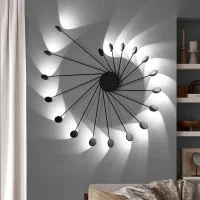 Vivid Helix led wall ceiling lamp