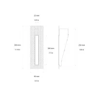 Astro Lighting Borgo Trimless 200 segnapasso incasso