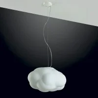 Cattaneo Nuvola suspension lamp in blown glass