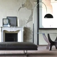 Oluce Coupè Lampada da Terra ad Arco Design Joe Colombo 1967