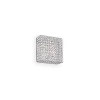Ideal Lux Admiral wall or ceiling lamp with crystals