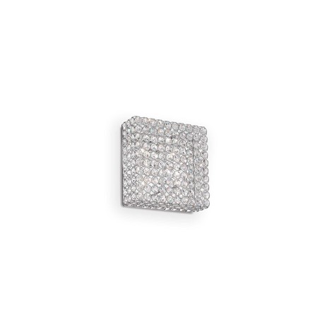 Ideal Lux Admiral applique da parete o soffitto con cristalli