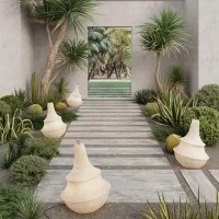 Karman Lady D outdoor floor lamp