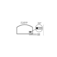 Homega Eos lampada da parete da esterno tunable white