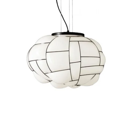 Pallucco Egg suspension lamp in blown glass