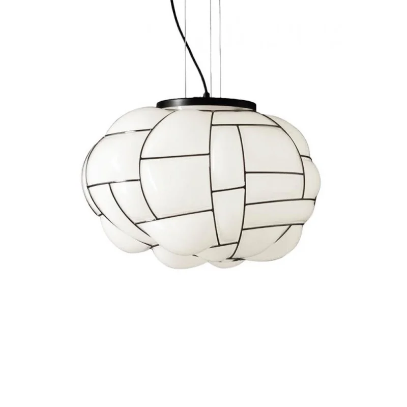 Pallucco Egg suspension lamp in blown glass