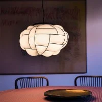 Pallucco Egg suspension lamp in blown glass