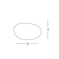 Ideal Lux Sasso PT1 D25 Lampada da Terra E27 40W Giardino