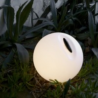 Martinelli Luce BOWL sphere outdoor floor lamp with diffused