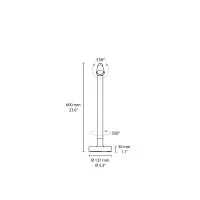Flos Wallstick 1 adjustable bollard