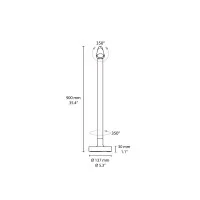 Flos Wallstick 2 adjustable bollard