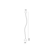 Pallucco Papiro floor lamp mouldable