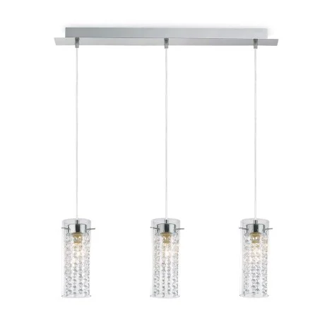 Ideal Lux Iguazù suspension lamp with crystals