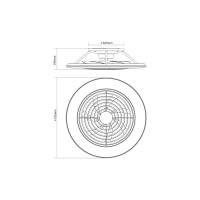 Mantra Alisio XL ventilatore da soffitto led