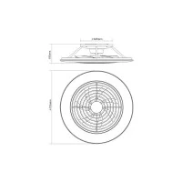 Mantra Alisio XL ventilatore da soffitto led