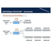 Osram LINEARlight DRAGON 12W 24V 5400K cool white Aluminum LED Osram LINEARlight DRAGON 12W 24V 5400K cool white Aluminum LED