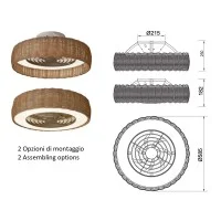 Mantra Kilimanjaro mini led ceiling fan for outdoor Mantra Kilimanjaro mini led ceiling fan for outdoor