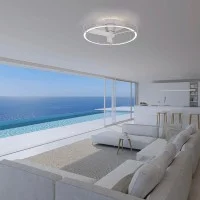 Mantra Nature plafoniera ventilatore led
