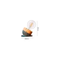 AVG Calypso table lamp in wood and concrete AVG Calypso table lamp in wood and concrete