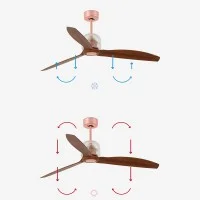 Faro Decofan ceiling fan with remote control