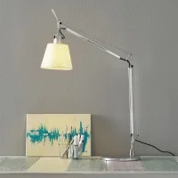 Artemide Tolomeo Basculante Table parchment