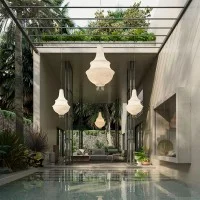 copy of Karman Lady D outdoor floor lamp