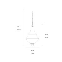 Karman Lady D lampadario outdoor