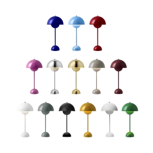 &Tradition Flowerpot VP3 Table Lamp with Power Cable