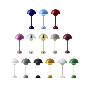 &Tradition Flowerpot VP3 Table Lamp with Power Cable