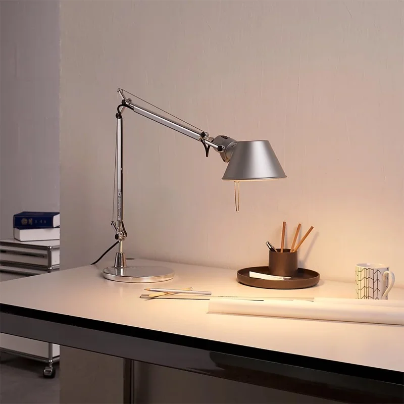 Artemide Tolomeo Mini Led 3K aluminum table lamp | Diffusione Luce