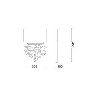 Ideal Lux Peter applique da parete Ideal Lux Peter applique da parete