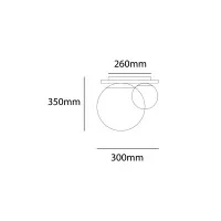 Ideal Lux Ninfea ceiling light Ideal Lux Ninfea ceiling light