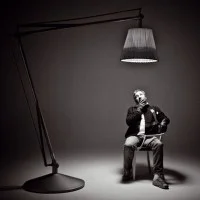 Flos Superarchimoon Floor Lamp By Philippe Starck 2000 Archimoon